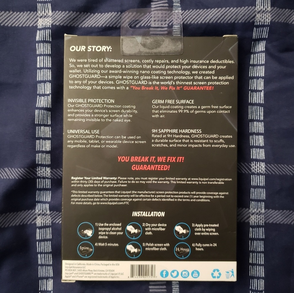 Ghost Guard Invisible Screen Protector 📲 - Picture 2 of 2